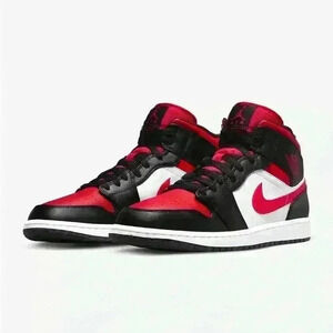 Men's Nike Air Jordon 1mid 23 Authentic Men size 14 Brand New WO Box